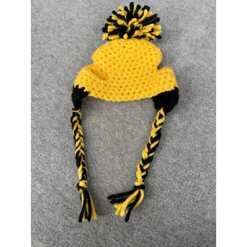 Dog Sweater Hat Set Small‎ Bumblebee Costume Outfit Handmade Crochet